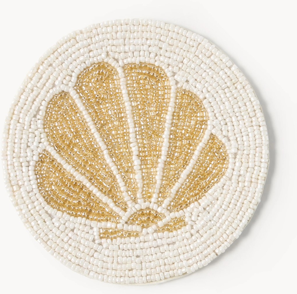 Set di 4 sottobicchieri Shell