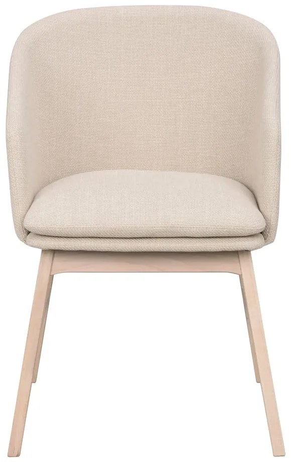 Set di sedie da pranzo beige in imbottito 2 pz Windham – Rowico