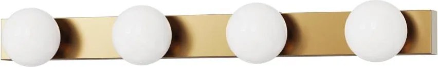 Brilagi - Illuminazione LED per specchio da bagno HOLLYWOOD 4xLED/3W/230V IP44 oro