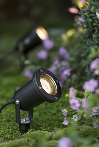 Lampada da esterno LED RGBW dimmerabile BLAKE 1xGU10/4,8W/230V IP65 + telecomando