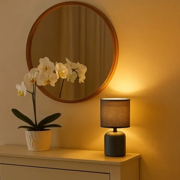 Rabalux 74056 - Lampada da tavolo DAPHNI 1xE14/40W/230V blu