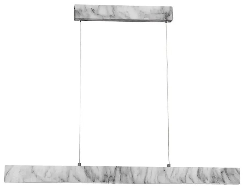 Lampadario LED su fune PIERCE LED/18W/230V bianco/grigio