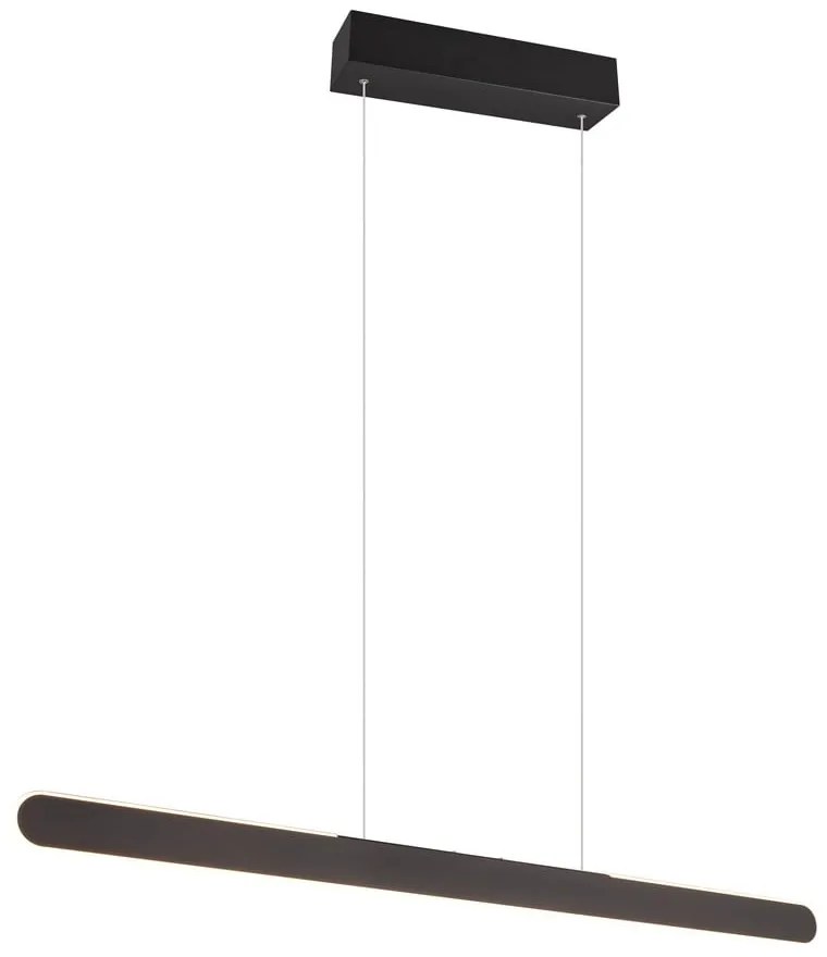 Apparecchio a sospensione LED nero Helios - Trio