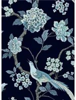 Coordonne Carta da parati Bird Song - Navy