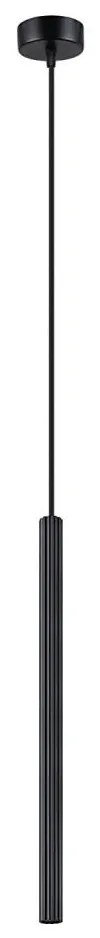 Sollux SL.1338 - Lampadario a sospensione con filo ARCHE 1xG9/8W/230V nero