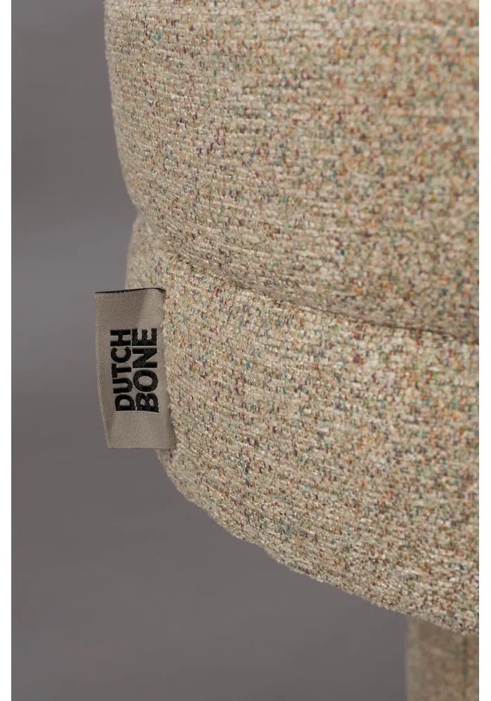 Panchina beige con rivestimento in bouclé Fern – Dutchbone