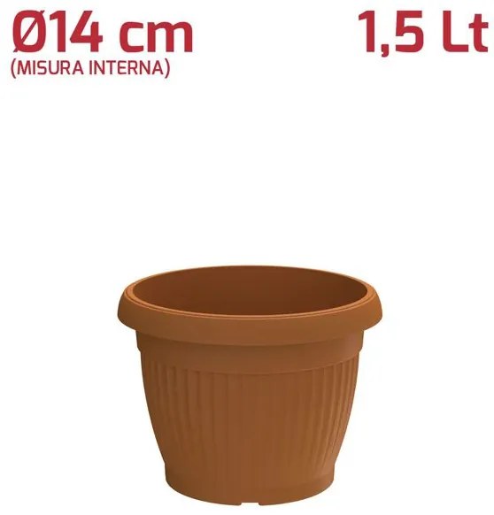 Vaso Gaia D14ø Interno - 1,5L