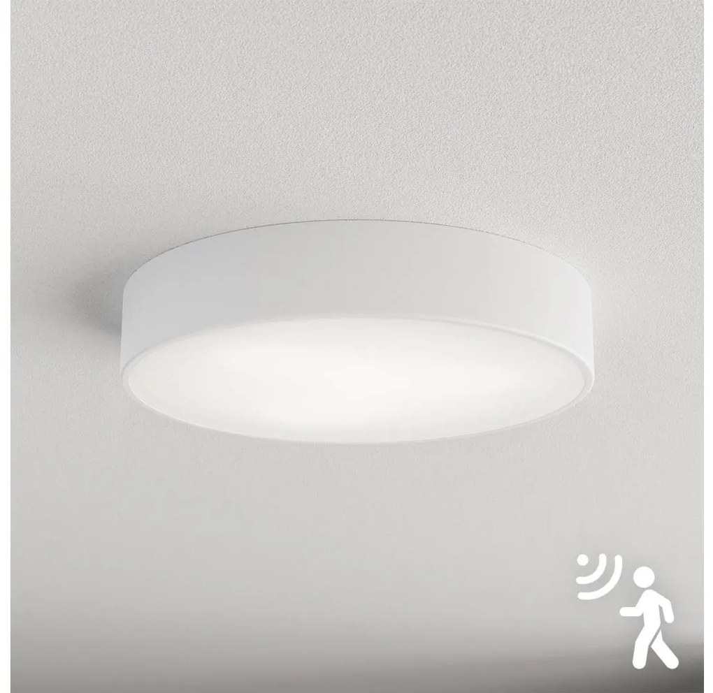 Brilagi - Plafoniera con sensore CLARE 3xE27/24W/230V diametro 40 cm bianco