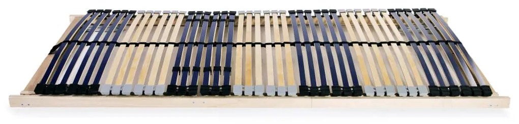 Reti a doghe 2 pz 7 zone con 42 doghe in legno 80x200 cm