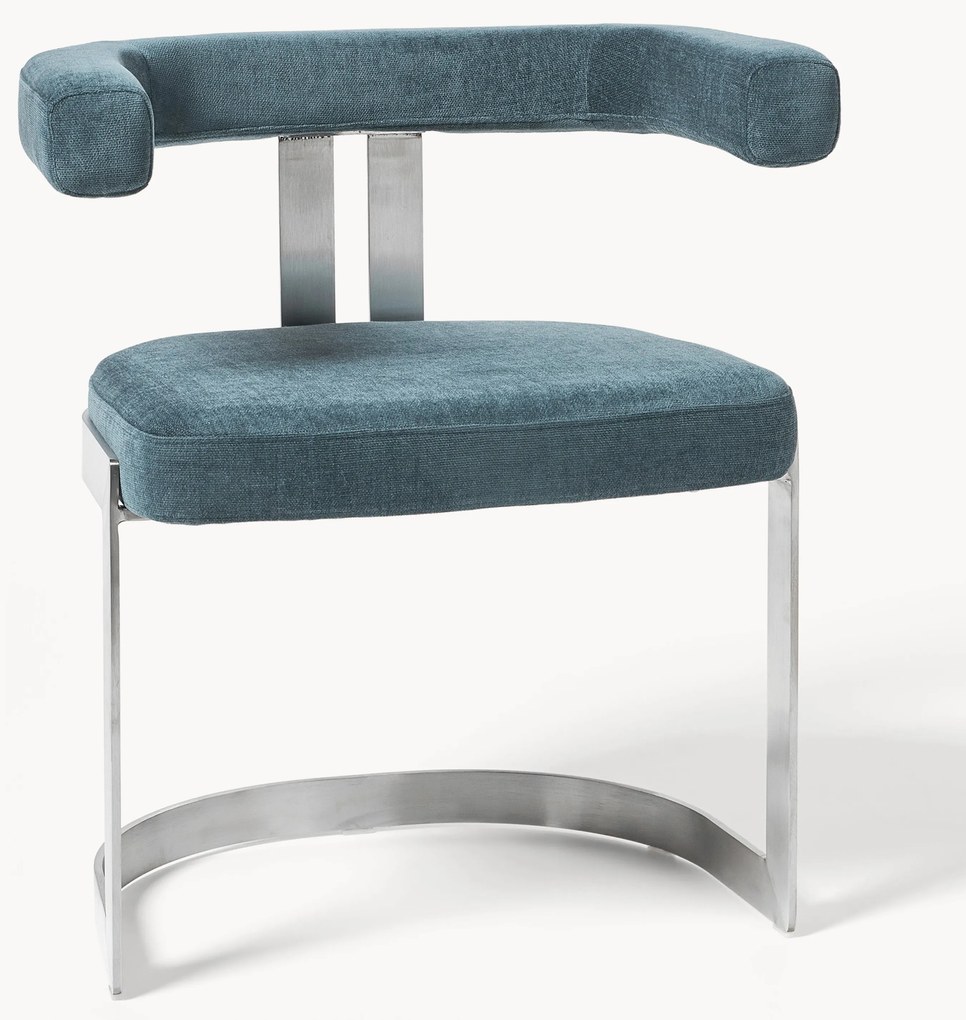Sedia cantilever imbottita Gianni