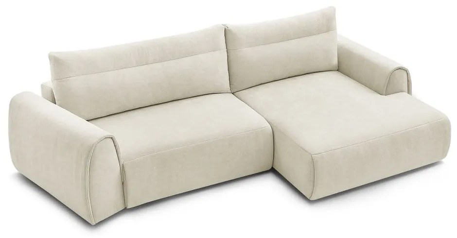 Divano angolare beige Aden – Bobochic Paris