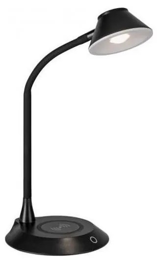 JUST LIGHT. 14414-18-LED Lampada da tavolo dimmerabile con ricarica PUCKI LED/4,5W/230V nera