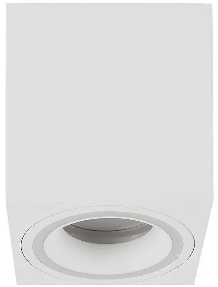 Rabalux 71165 - Faretto KOBALD 1xGU10/25W/230V quadrato bianco