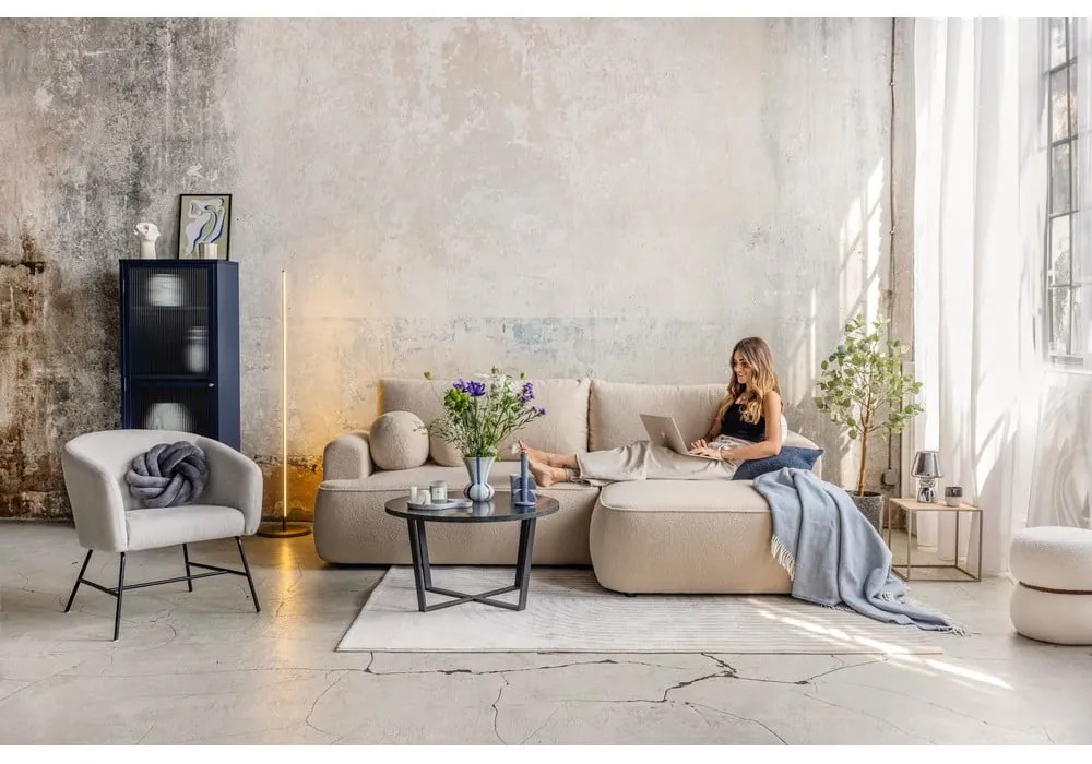 Tappeto grigio/color crema 200x290 cm Zen – Universal