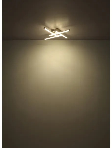 Globo 67342-24 - Plafoniera LED KIRINA LED/24W/230V 3000K nero