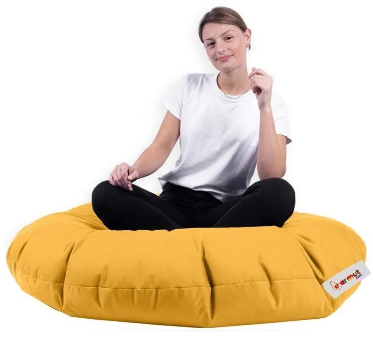 Borsa gialla per sedersi Iyzi - Floriane Garden