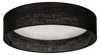 Duolla - Plafoniera LED ROLLER LED/24W/230V diametro 45 cm nero