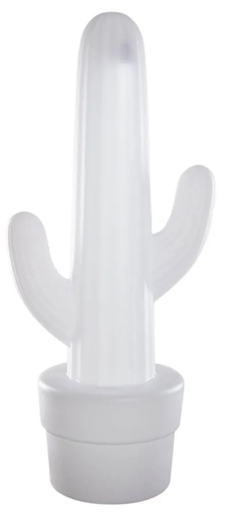 Lampada da terra per esterni bianca con LED inclusi IP65 - Kaktus