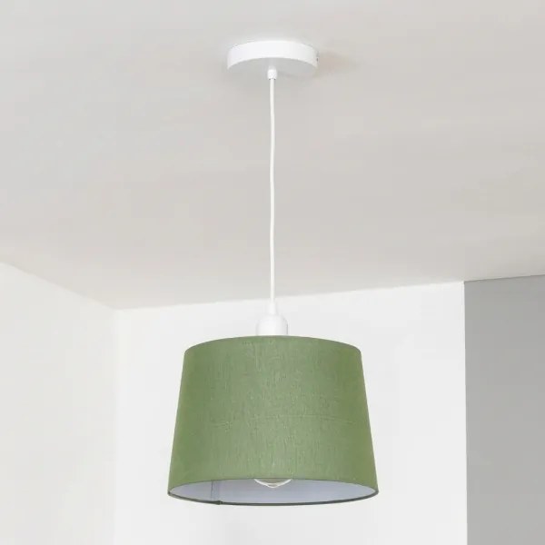 Brilagi - Lampada a sospensione LED a cavo CERIA 1xE27/40W/230V Ø 30 cm, verde