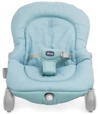 Chicco - Sdraietta vibrante per bambini con melodia BALLOON Froggy 2xAA + 1xLR20 blu