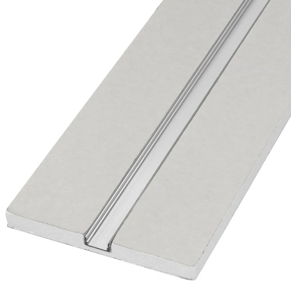 Cartongesso con Profilo in alluminio Integrato - Taglio di Luce LED Variante Lunghezza 1 Metro