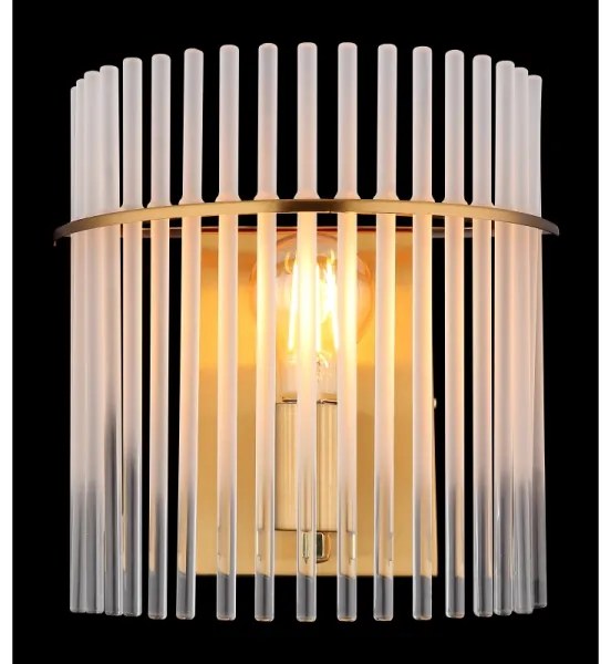 Globo 15698WM - Applique GORLEY 1xE27/60W/230V oro