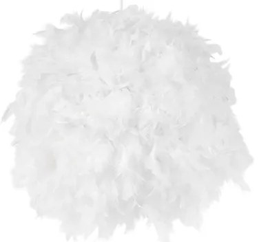 Lampada a sospensione rustica bianca - Feather