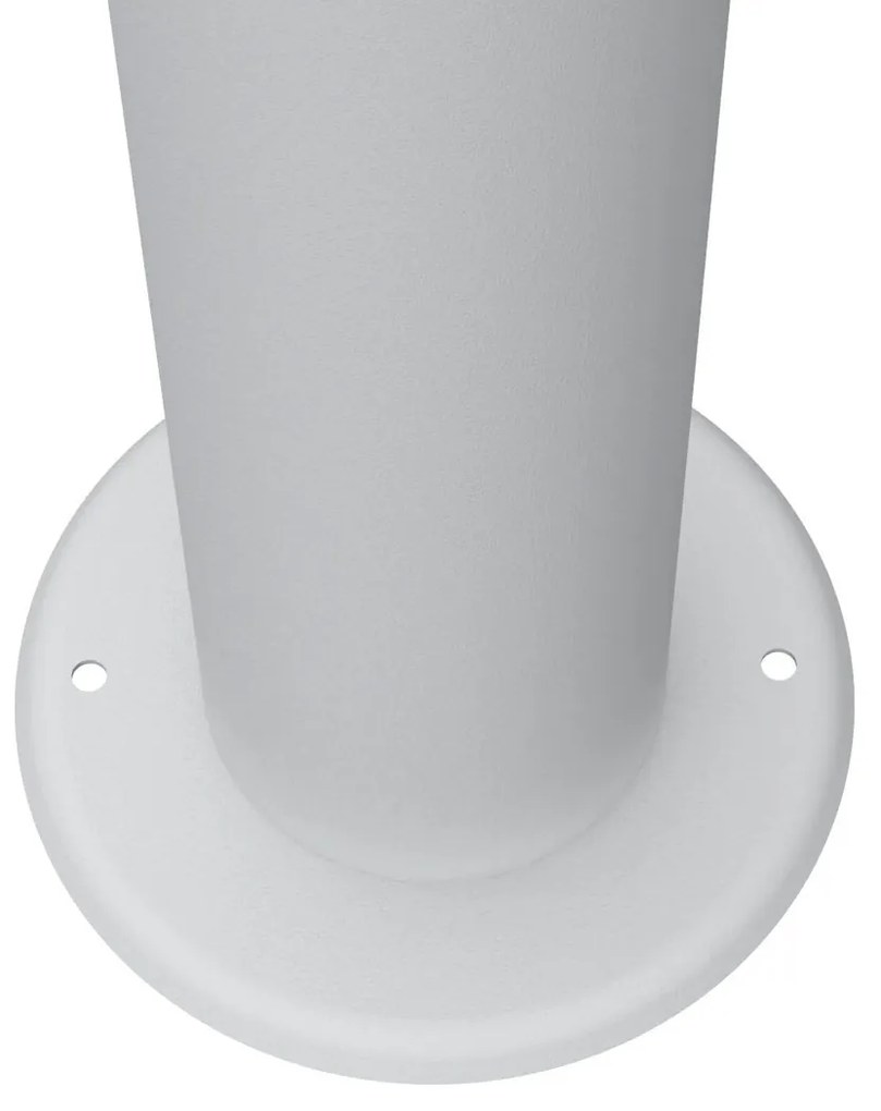 Paletto da Giardino Solare Bianco da 100cm IP54 in Alluminio Colore Bianco Naturale 4.000K