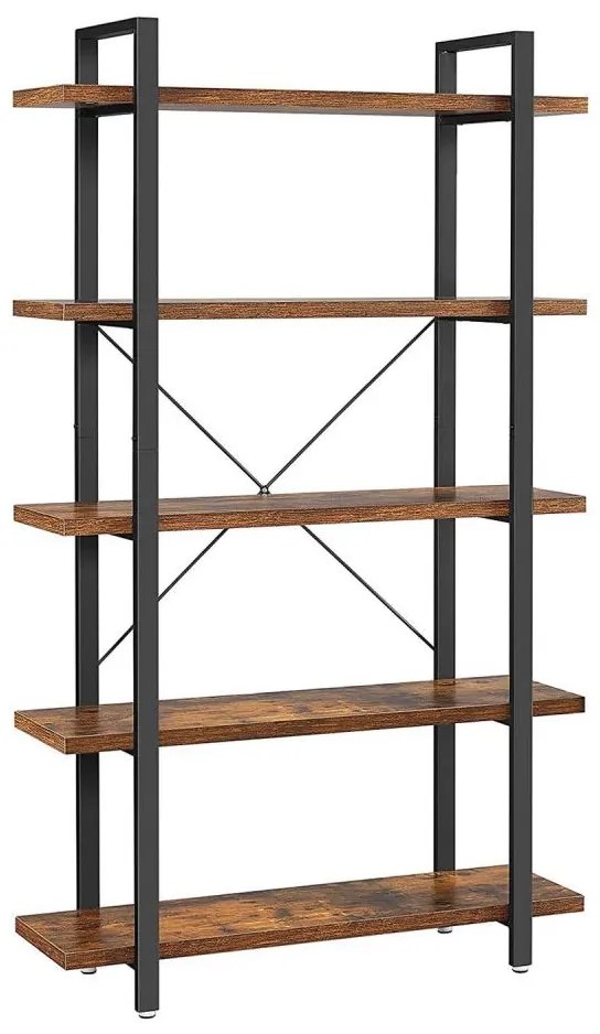 Libreria NAVARO marrone/nera