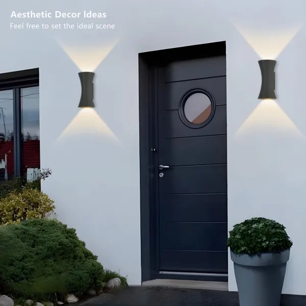 Brilagi - Applique da esterno a LED BICON LED/10W/230V antracite IP44