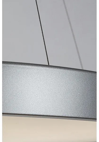 Rabalux 71042 - Lampadario a sospensione con filo LED dimmerabile TESIA LED/60W/230V argento + T