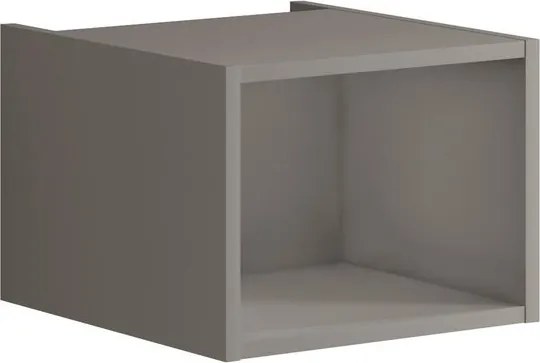 Pensile bagno Brera laccato opaco grigio londra P 45.3 x L 39.9 x H 30 cm