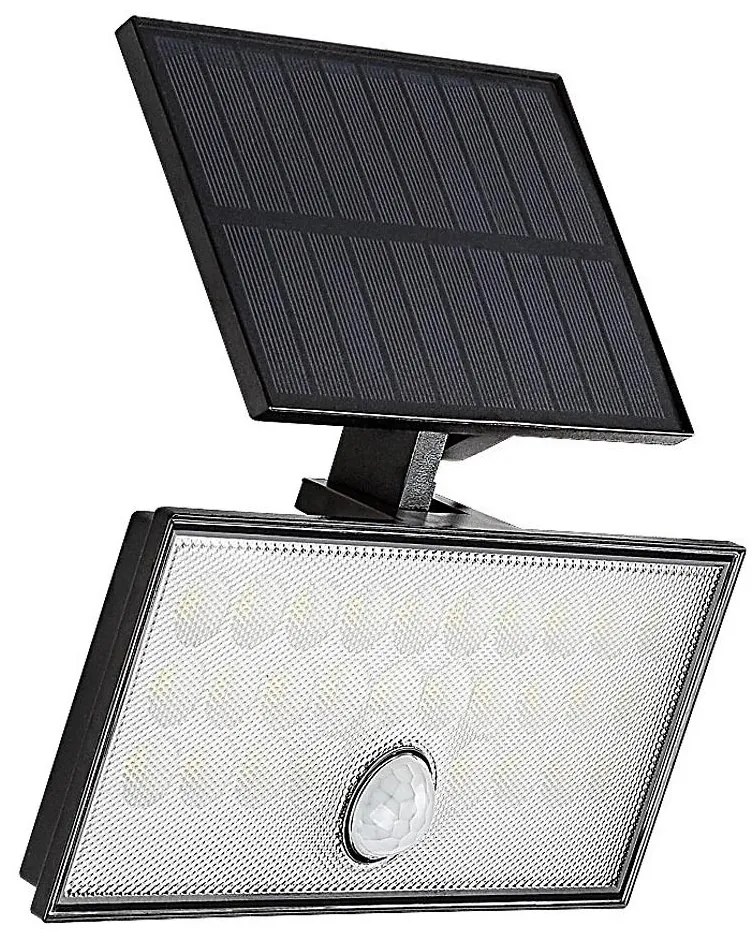 Rabalux 77129 - Faretto solare LED ZAVOD LED/8W/3,7V 1800mAh IP65 con sensore