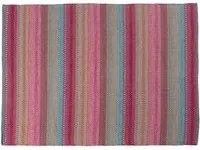 Tappeto moderno Cleveland, stile kilim, 100% cotone, multicoloree, 230x160cm