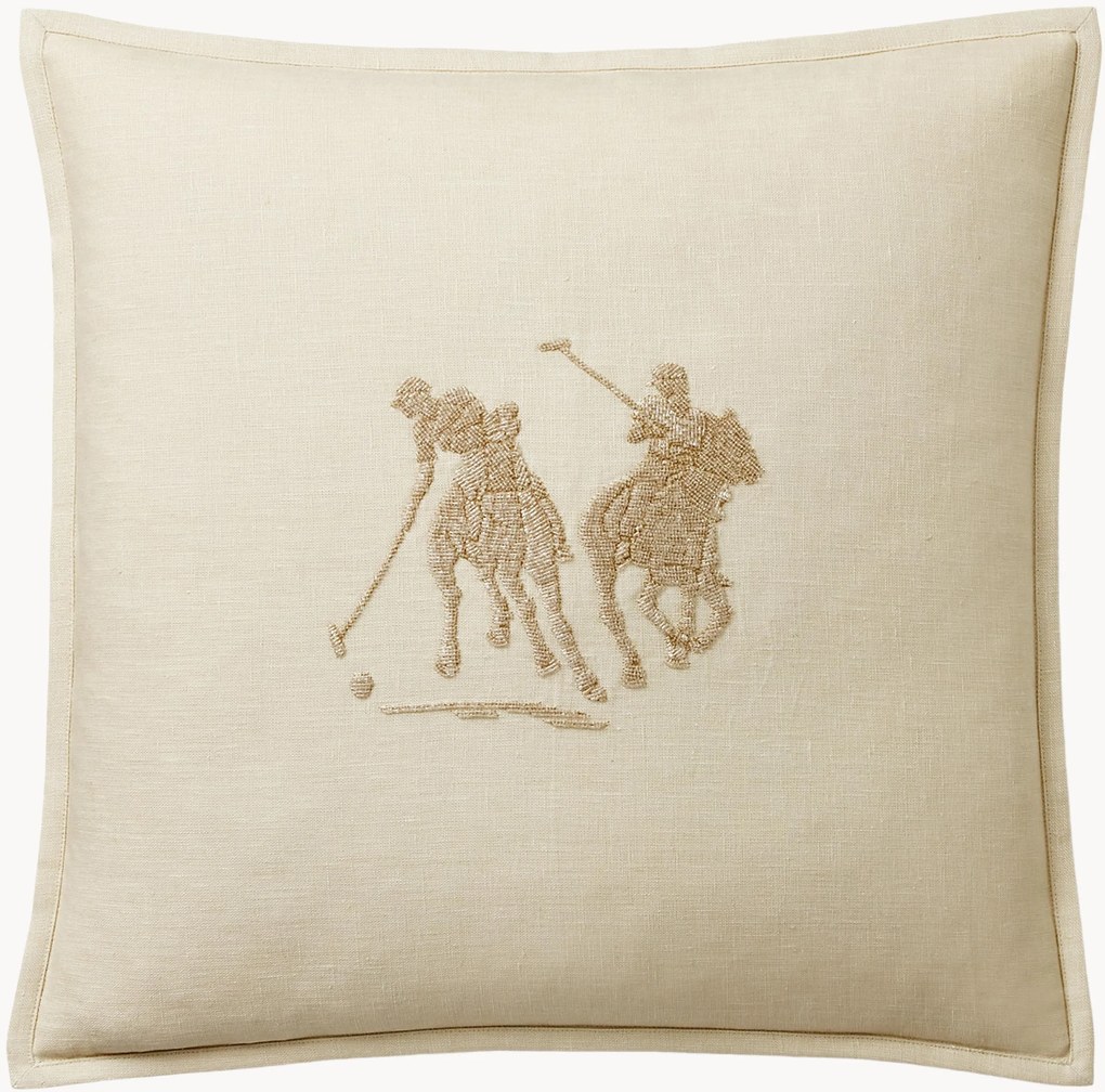 Cuscino decorativo in lino Griffith