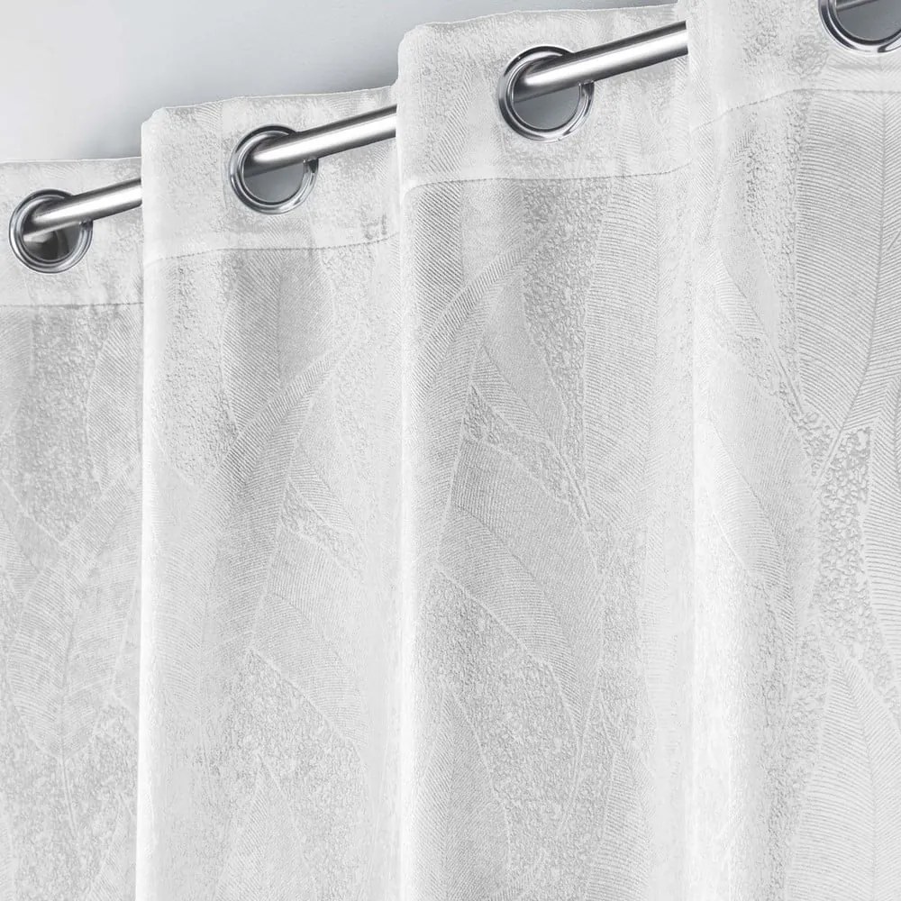 Tenda oscurante in velluto bianco 135x280 cm Melodie - douceur d'intérieur