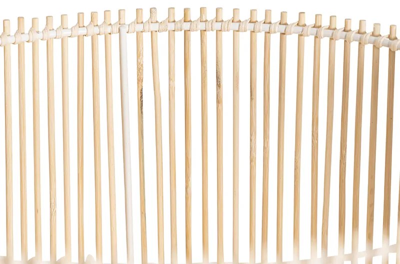 Lampada da terra scandinava in bambù - Natasja