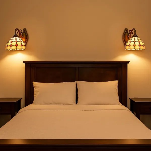 Brilagi - Lampada da parete in stile Tiffany DORAN 1xE27/40W/230V