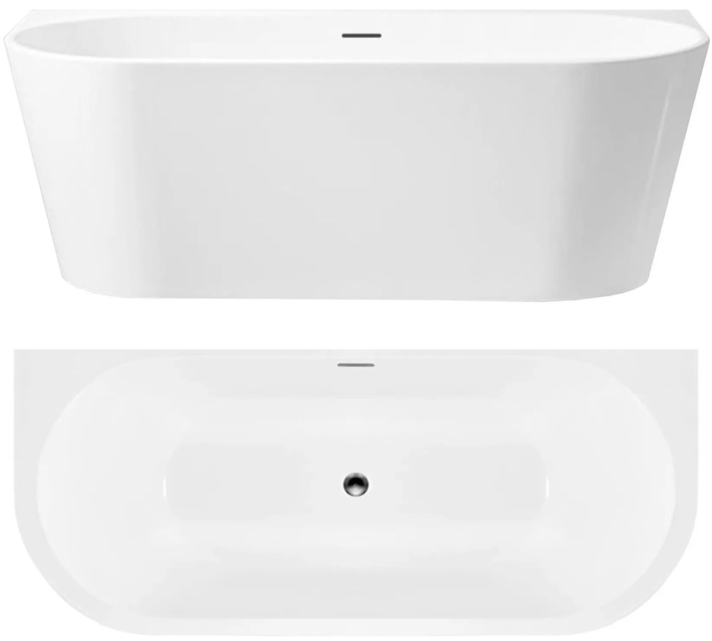 Vasca Bagno A Parete CAPRI 150cm