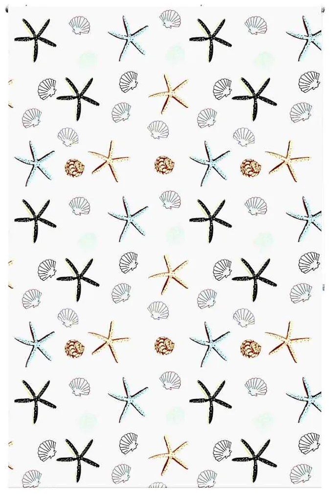 Tenda A Rullo Doccia 150x240 Cm Larghezza Tessuto 146 Cm /