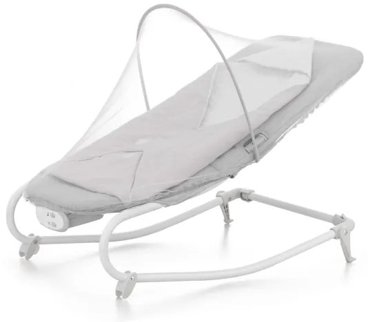 KINDERKRAFT - Dondolo vibrante per bambini con melodia FELIO 2 grigio