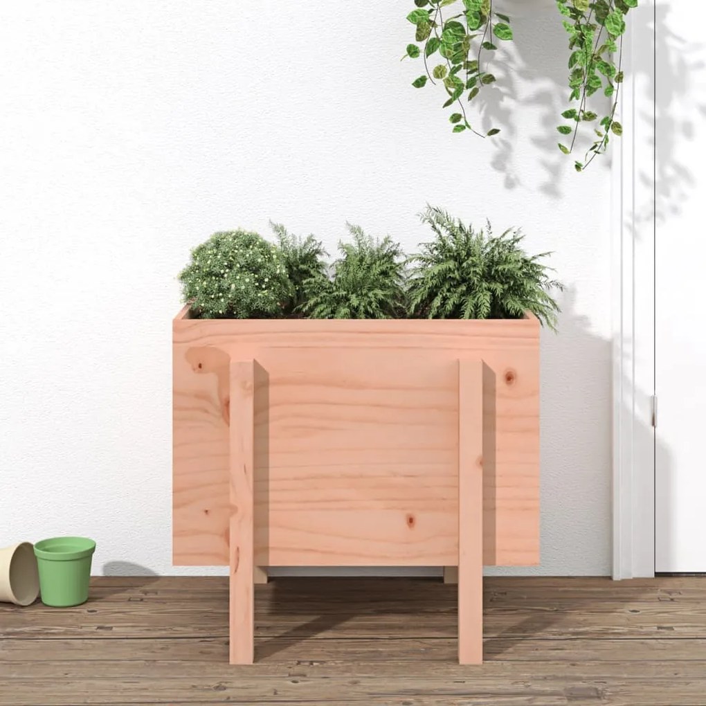 Fioriera Da Giardino 62x50x57 Cm İn Legno Massello Di Douglas /