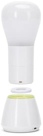 Aigostar - Luce notturna ricaricabile LED/0,5W/5V 3000K 650mAh