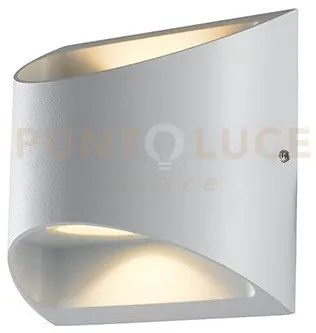 Applique biemissione led veyron bianca 7w 840lm cct 3000k / 4000k i...