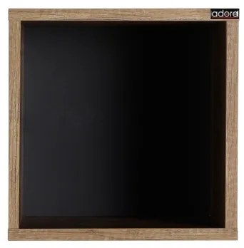 Mensola 33x33 cm marrone