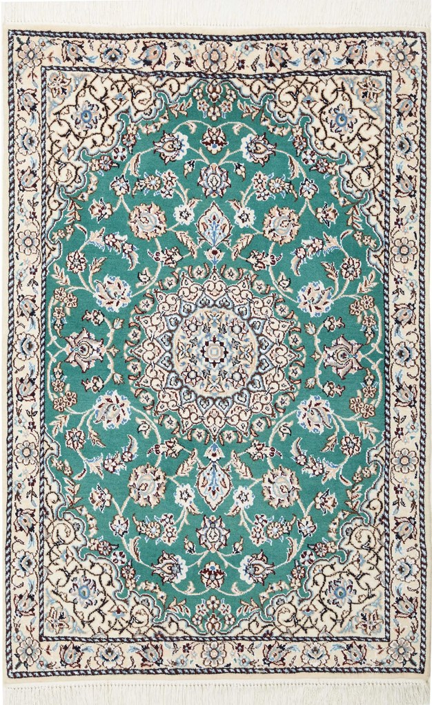 Nain Tappeto 120x80 (Iran) Annodato A Mano