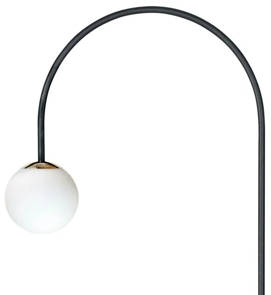 Zuma Line 1224 - Lampada da terra BOW 1xE14/10W/230V nera