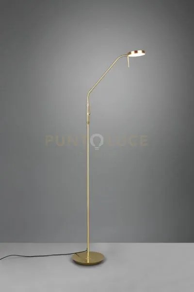 Monza piantana led 12w 1400lm, 2300+3000+4000k con 2 snodi flessibi...