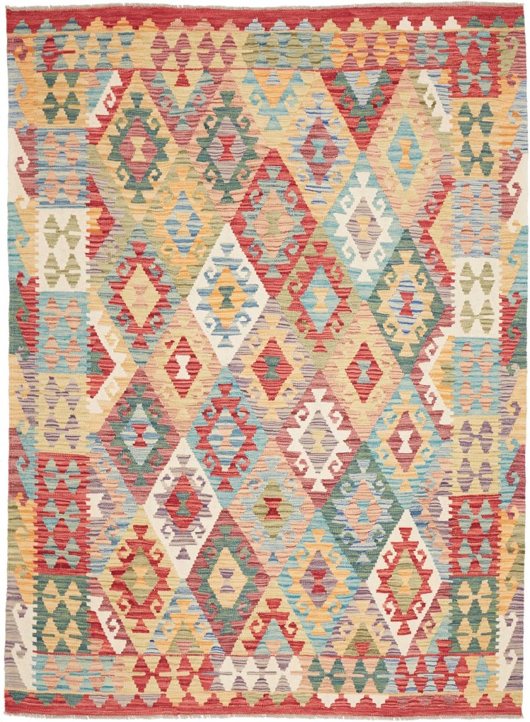 Kilim Tappeto 180 x 220 (Pakistan) Tessuto A Mano