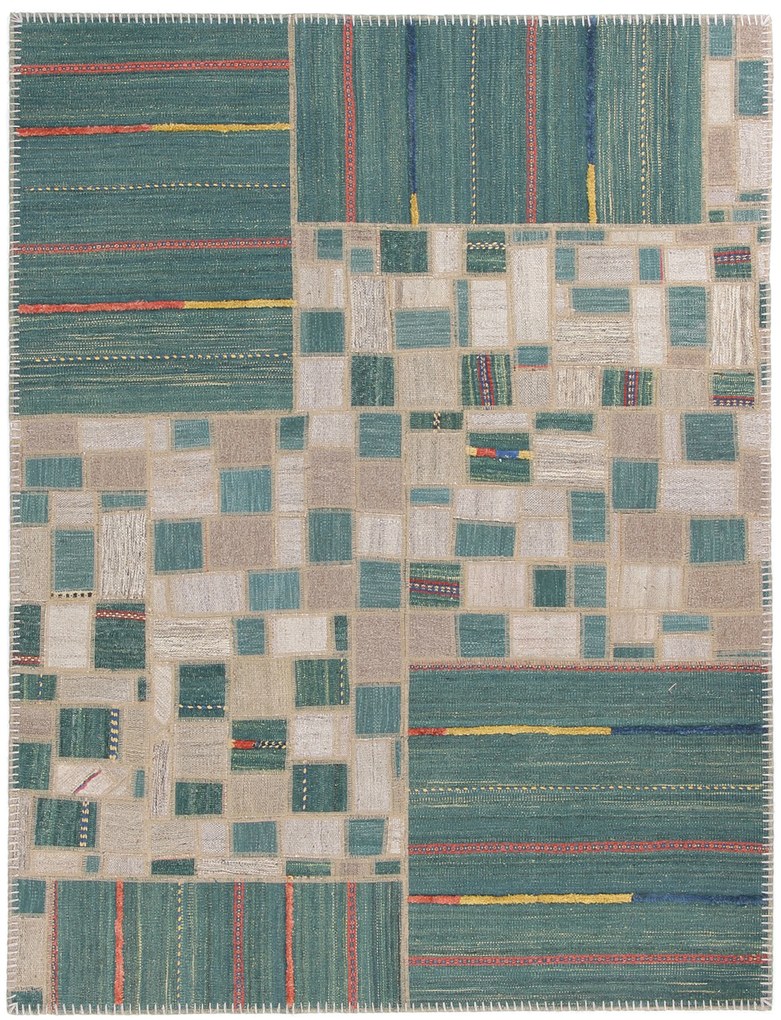Kilim Tappeto 150 x 200 (Iran) Tessuto A Mano